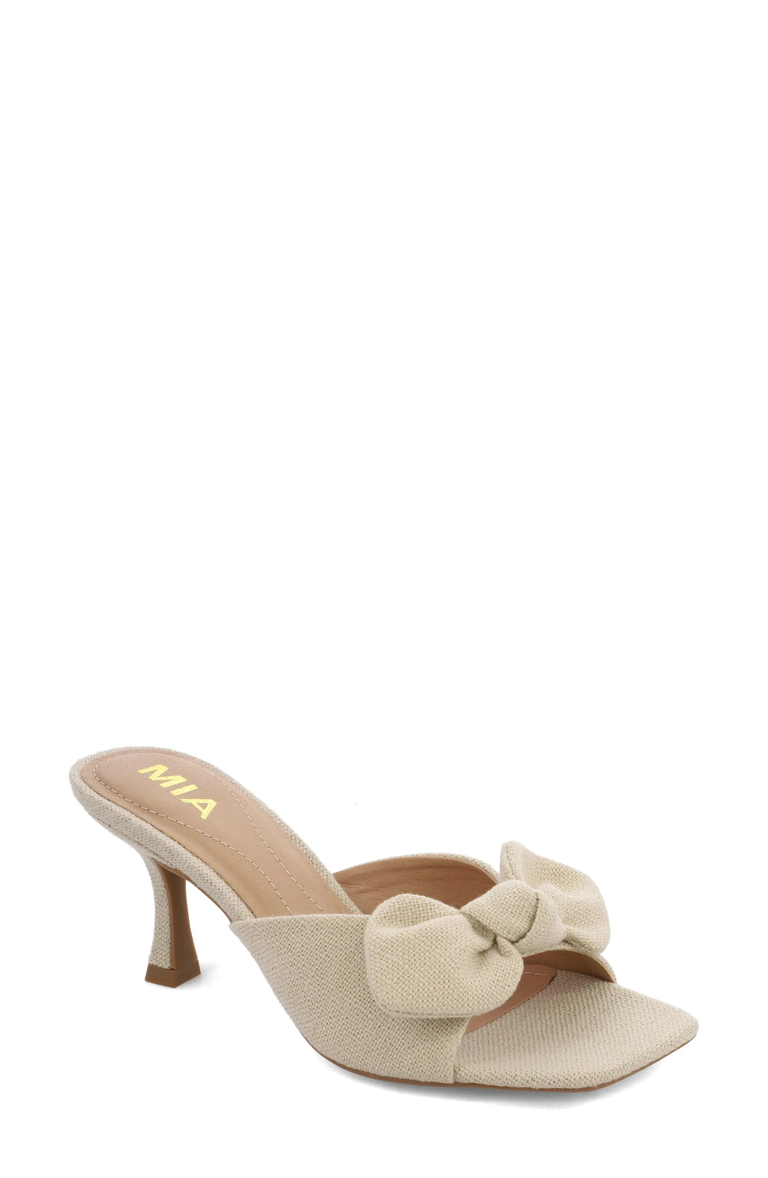 Elyzza Bow Slide Sandal (Women) | Nordstromrack | Nordstrom Rack