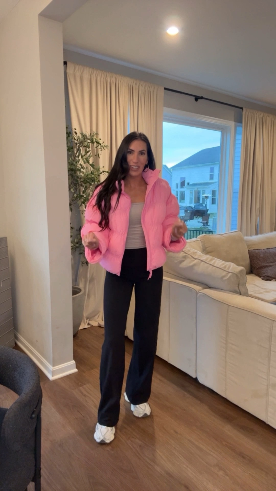 Target find 
Love this cute coat!! 💖 
Wearing a size small in coat, pants & top 
Ootd 


#LTKootd #LTKgrwm #LTKmomlife