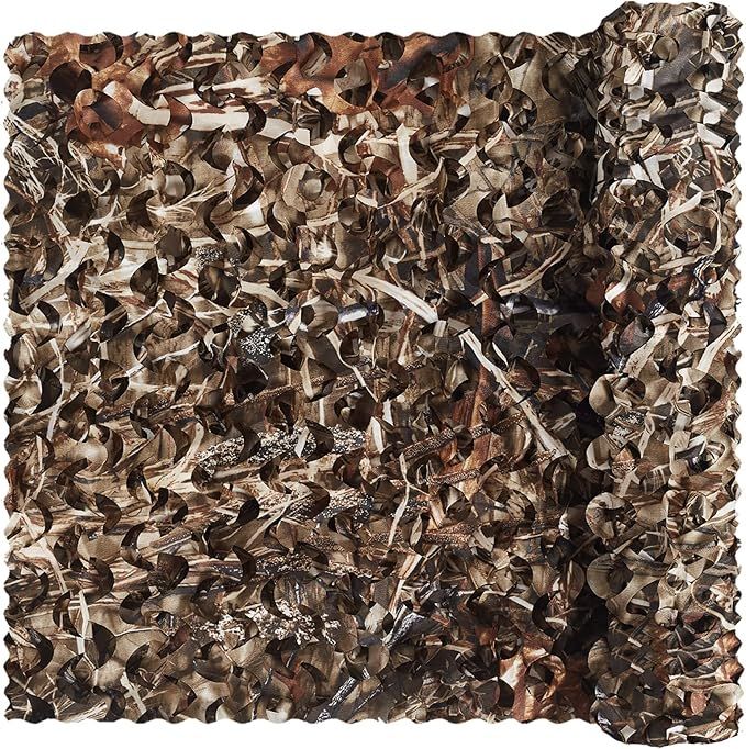 Senmortar Camo Netting, Bulk Roll Camouflage Netting, Military Hunting Mesh Nets Free Cutting for... | Amazon (US)