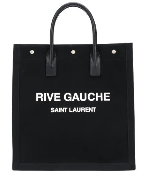 Rive Gauche canvas tote bag | Farfetch (US)