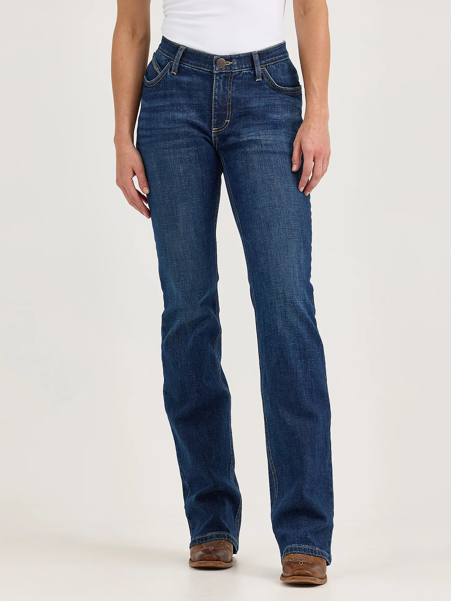 Women's Wrangler® Ultimate Riding Jean Willow Mid-Rise Bootcut | Wrangler