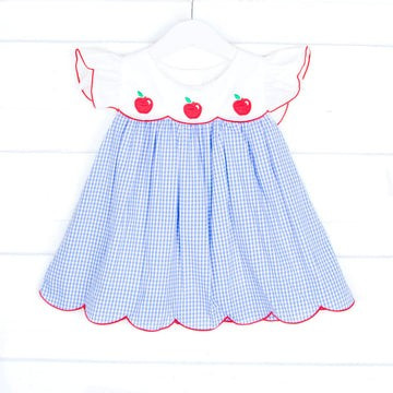 Apple Scallop Bodice Dress | Classic Whimsy