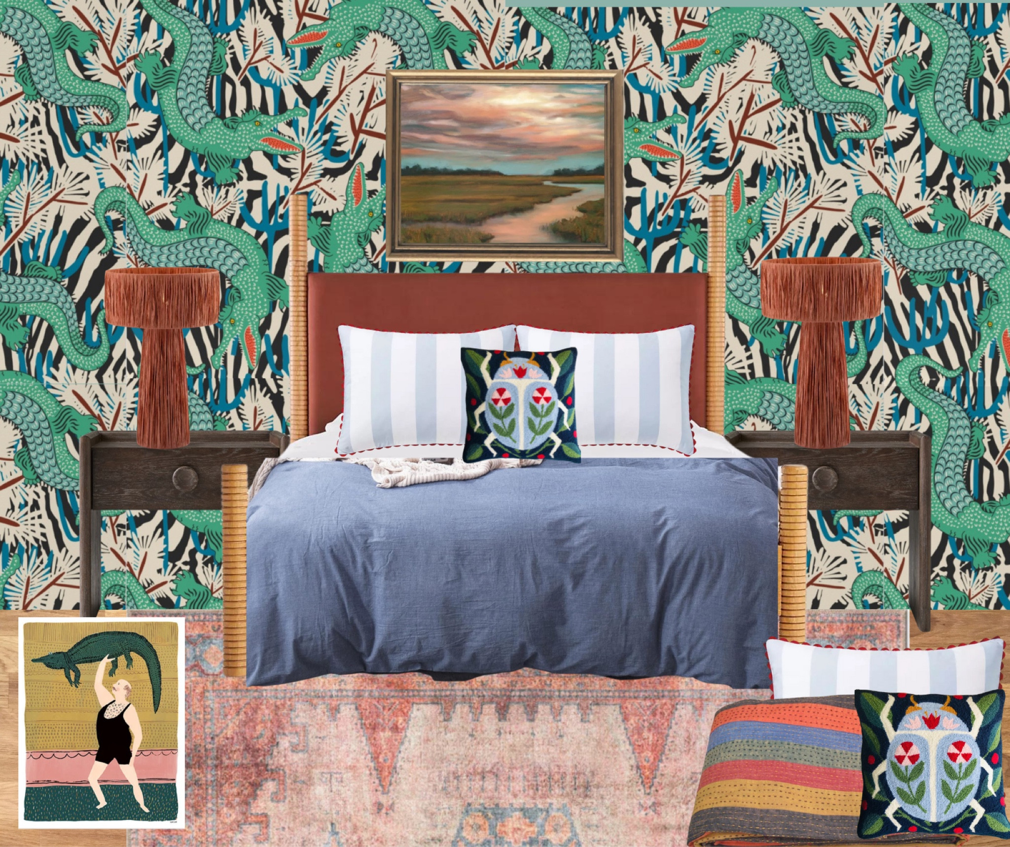 Part one of the Swamp Friends bedroom design board!

#LTKsalealert #LTKhome #LTKstyletip