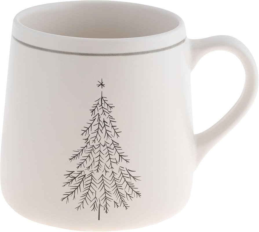 Karma Gifts, Winter White Mug, Christmas Tree 18 OZ | Amazon (US)