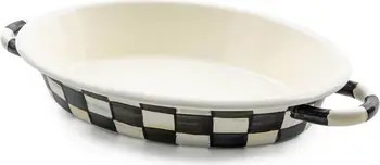 MACKENZIE CHILDS Sterling Check Enameled Steel Gratin Pan | Nordstrom | Nordstrom