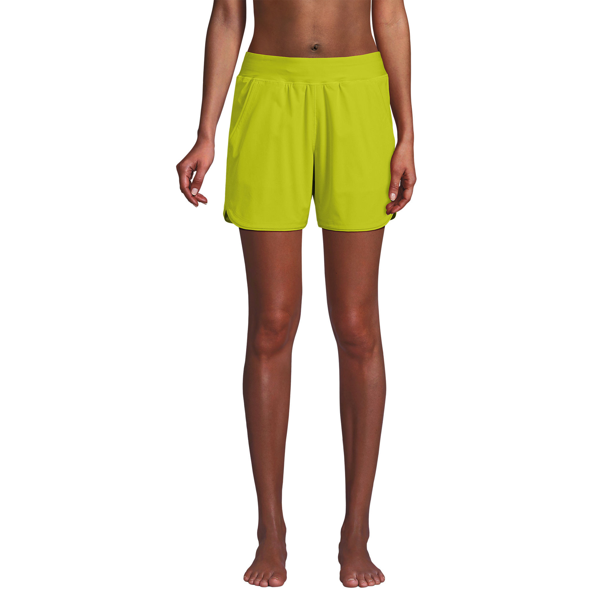 Women's 5" Quick Dry Swim Shorts with Panty | Lands' End (US)