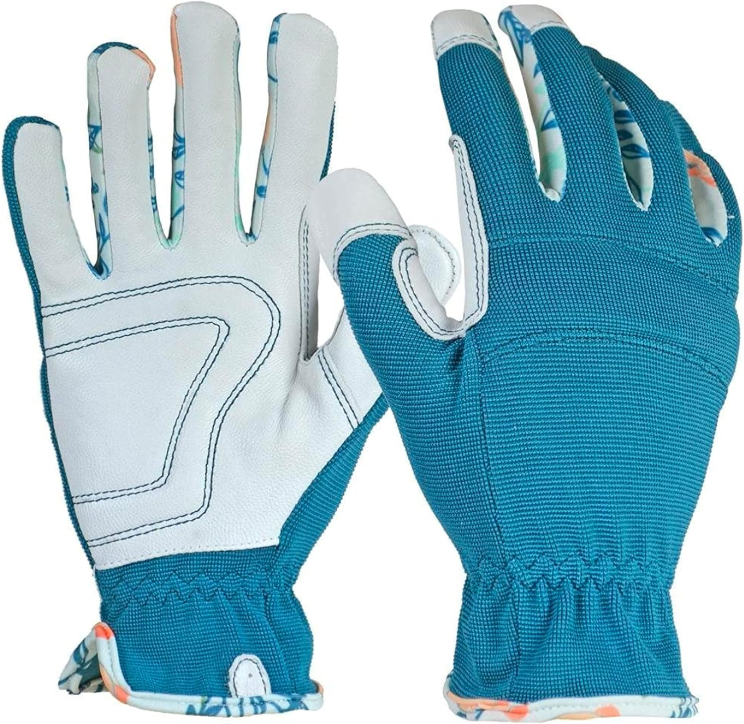 DIGZ 79971-26 Goatskin Hybrid Leather Palm Garden Safety Cuff Gloves | Amazon (US)