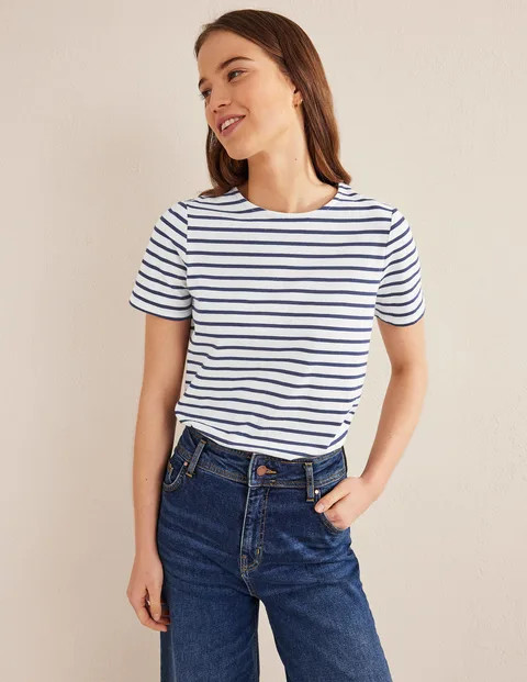 Relaxed Breton T-Shirt | Boden (UK & IE)