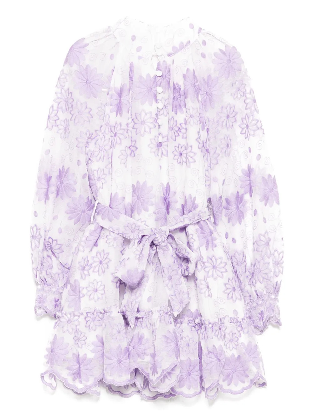 floral embroidery dress | Farfetch Global