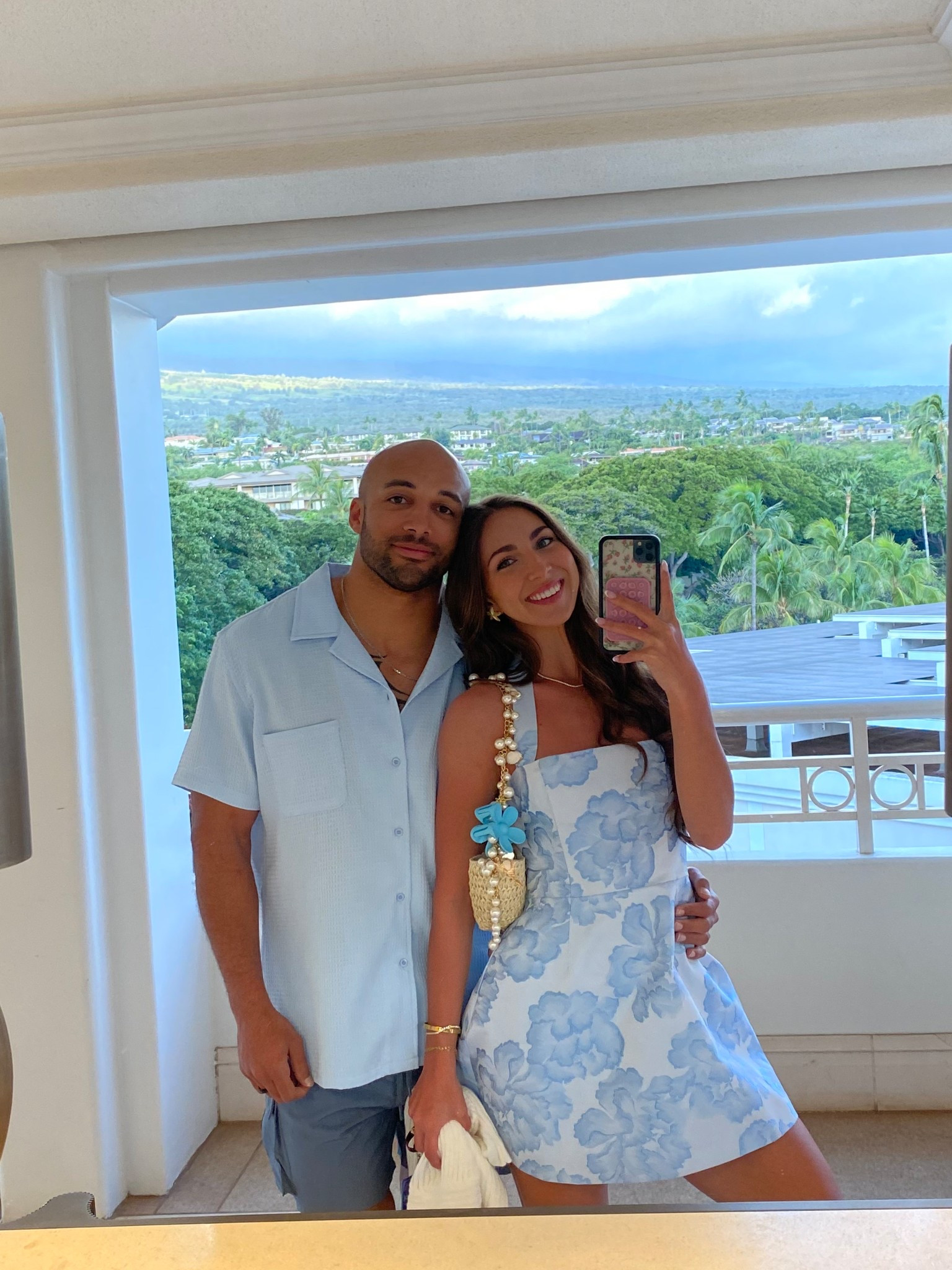 Vacation outfits for men and women 🌴this floral dress is perfect for your next trip (I’m wearing a size 2 for reference) and this waffle knit shirt is on sale on amazon (Austin is wearing a large)!! 

#LTKSpringSale #LTKMens #LTKTravel