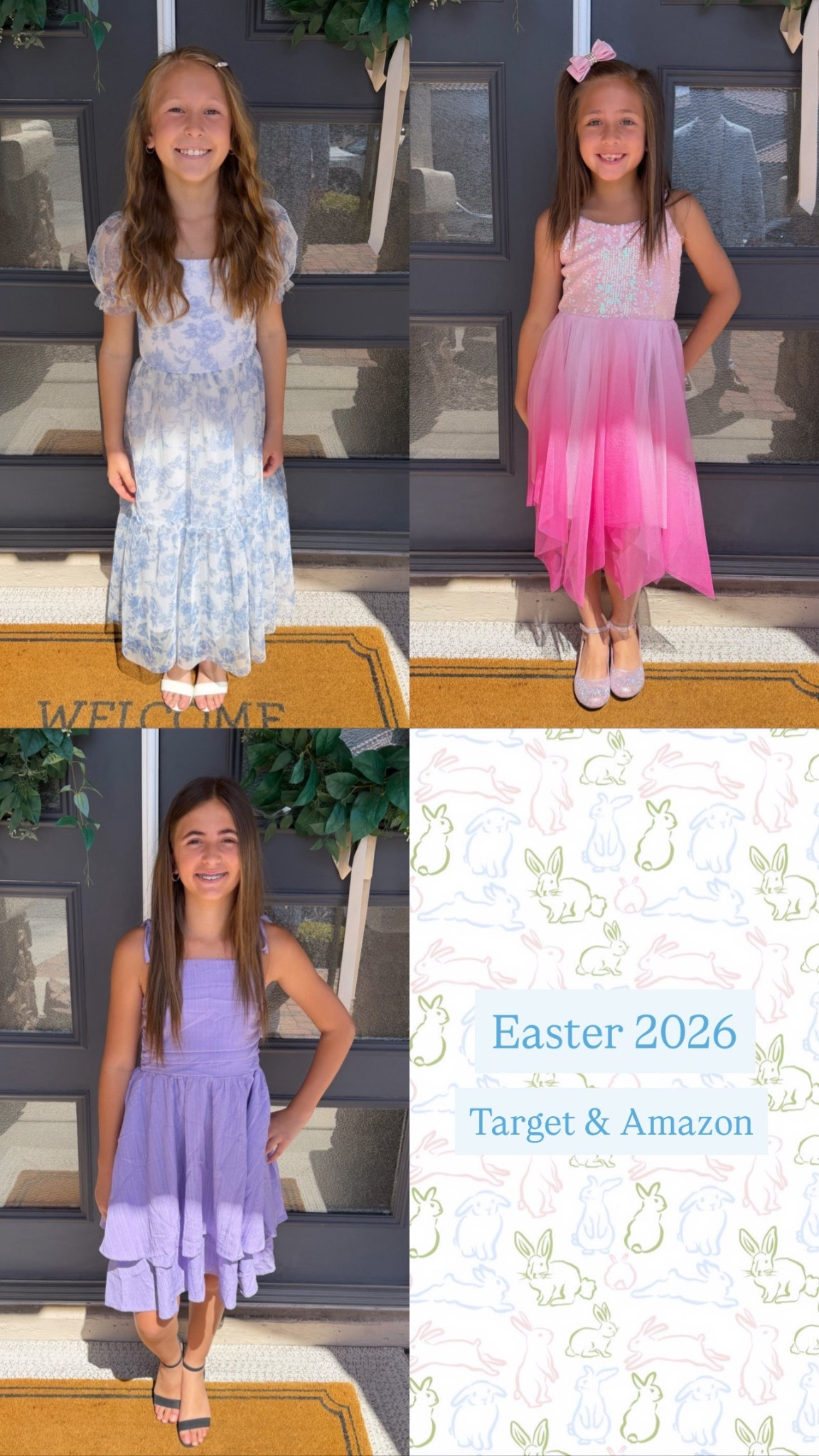Girls Tween Easter best dresses and heels / Amazon & Target 💜🩵🩷 

#LTKootd #LTKvlog #LTKKids