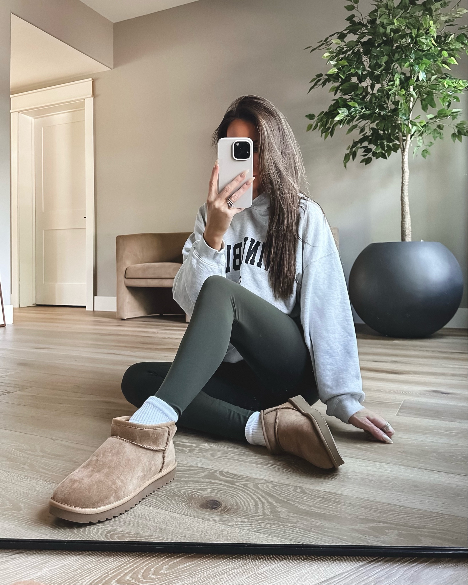 This season’s hottest comfy boot! I love my Ultra Mini boots, and just bought this pretty pink color. However if you don’t want to spend $150…I found an incredible style for $29! I wore them all last week and just loved!
Both are incredibly comfy, warm, and perfect for everyday life!! Either way…cozy is where it’s at! 
They both run tts 
Sweatshirt sz medium 
Leggings sz small 
#ltku 
@liveloveblank


#LTKover40 #LTKstyletip #LTKshoecrush