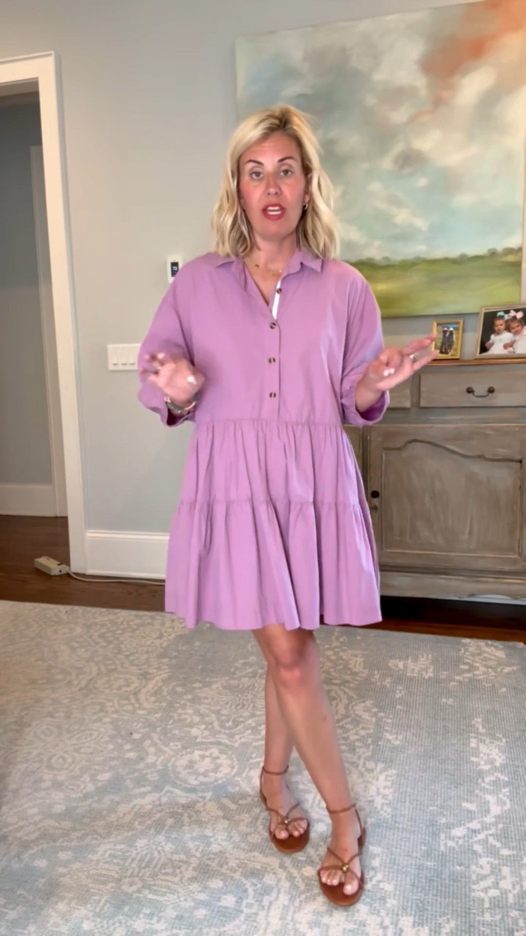 This dress is purple perfection & comes in other colors too. Wear anywhere dress and is so darn cute!! 

#LTKdayinmylife #LTKspring #LTKspringtrends