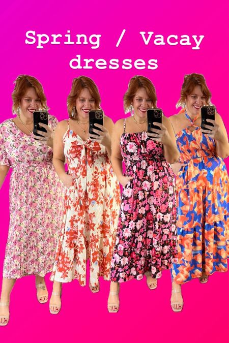 Amazon Spring Break / vacation maxi dresses, dresses with pockets, pleated dress, maxi dresses, floral dresses, midi dress - size xl in each 

#LTKSpringSale #LTKplussize #LTKfindsunder50