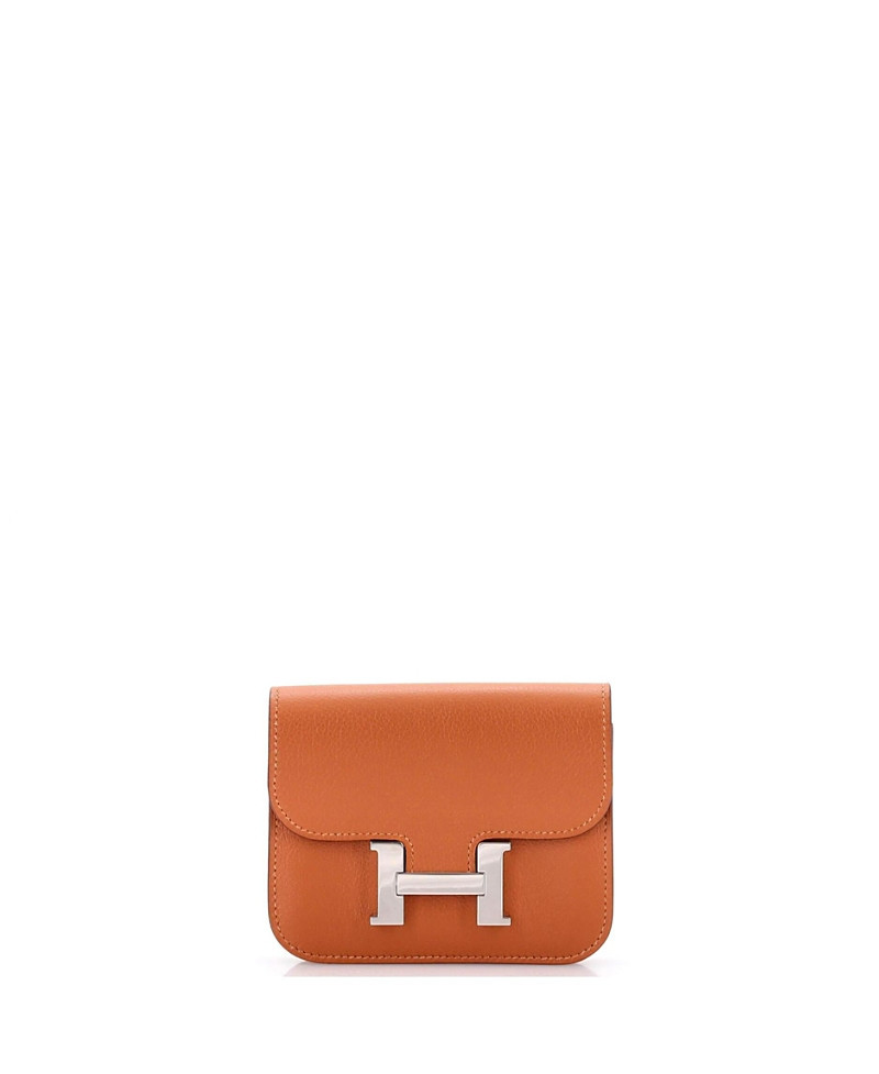 Pre-Owned HERMES Constance Slim Wallet Evercolor | Bloomingdale's (US)