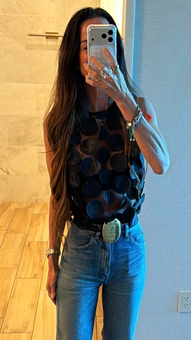 Sting concert but make it fashion 🎶🖤
This top deserved its own backstage pass… but honestly the Celine belt may have stolen the entire show 🤭✨ Paired with my favorite Saint Laurent denim for the perfect mix of edgy and effortless.

Top is Clothes By Locker Room

#NicoleColeeStyle #ConcertStyle #SaintLaurentDenim #LuxuryCasual #OOTDNightOut

#LTKootd #LTKgrwm #LTKdayinmylife