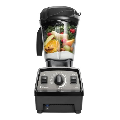 Vitamix Propel Series 750 Professional-Grade Blender with Four Blending Programs for Smoothies, Soups and More, Self-Cleaning, Stainless-Steel Blades, 64 Oz Container, Black | Amazon (US)
