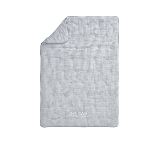 Cuddle Me Muslin Baby Quilt | Pottery Barn Kids