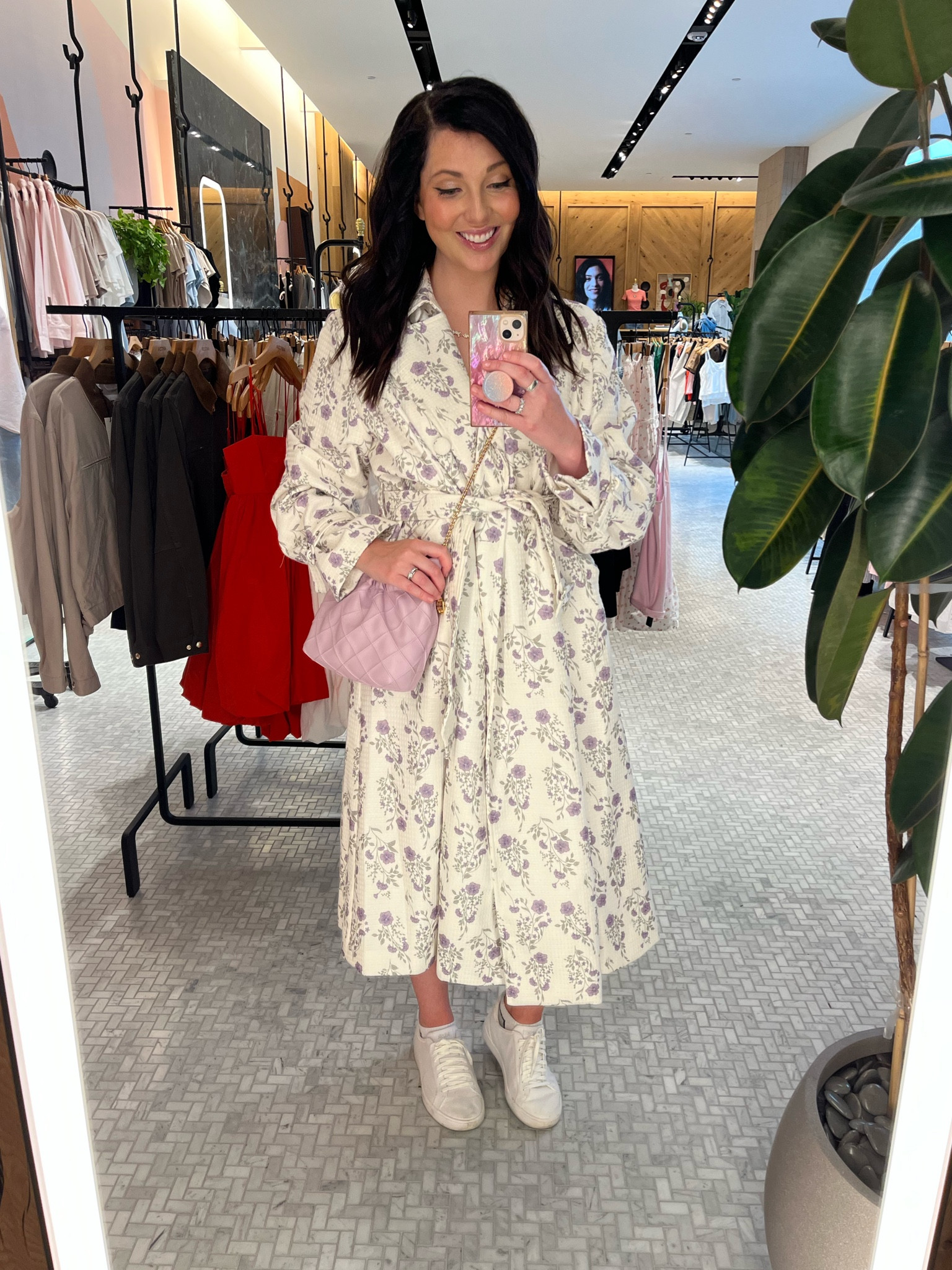 Had the best shopping/Cake Bake day with my mom to celebrate my birthday 💜 Coat is sold out from @ivycityco but found my purse available and on sale! Link in profile 👛

#LTKItBag #LTKSaleAlert #LTKStyleTip