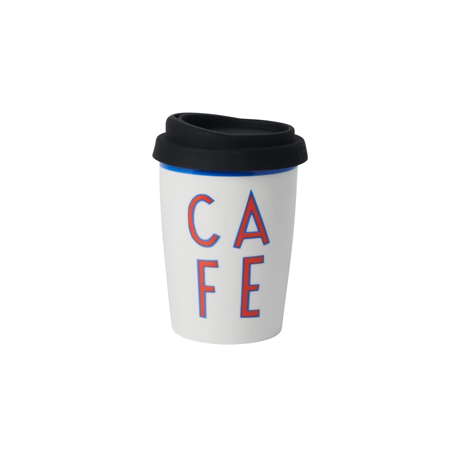 Italian Red CAFE Travel Coffee Cup | In The Roundhouse