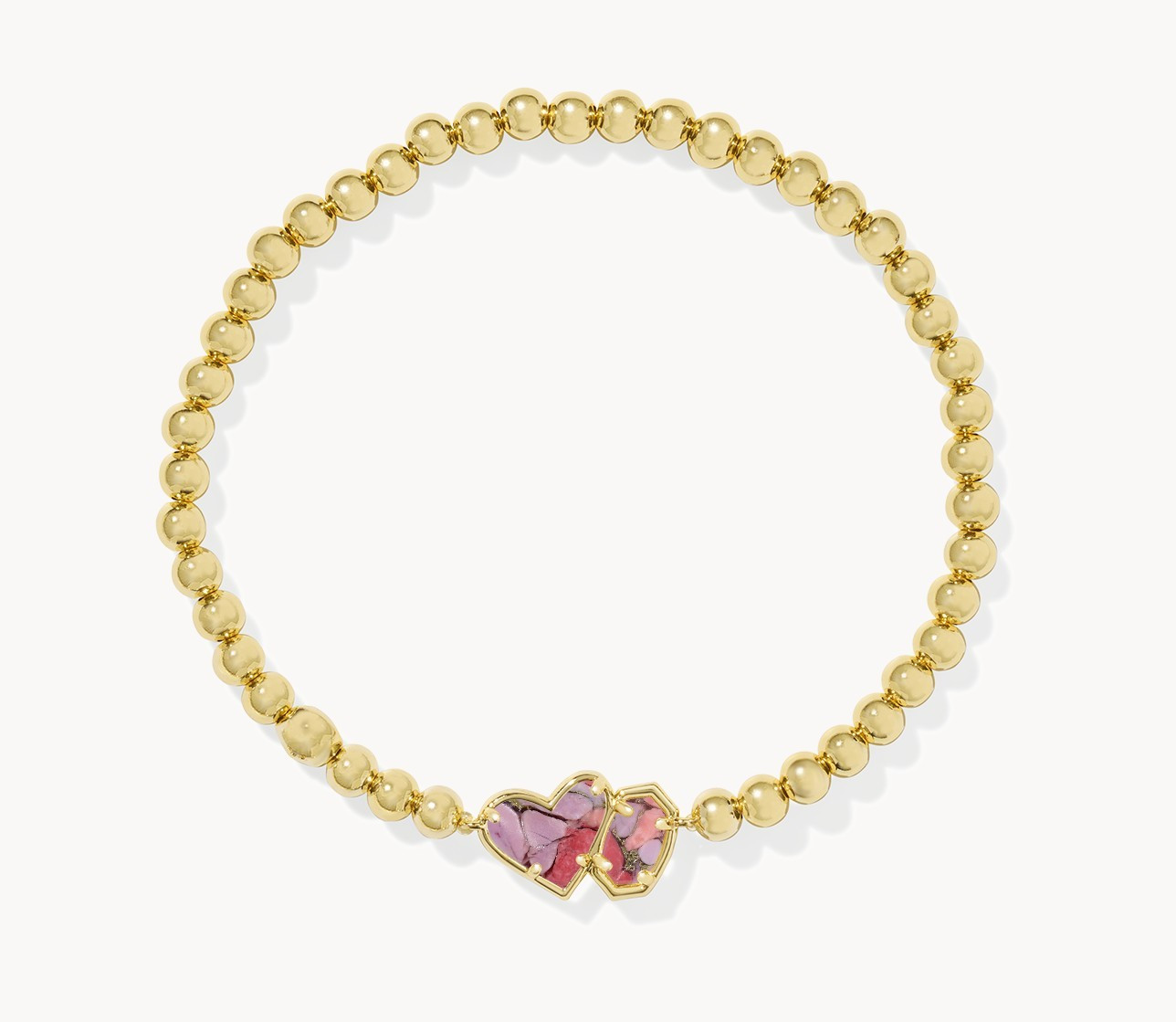 Ari Heart and Emilie Stretch Bracelet | Kendra Scott