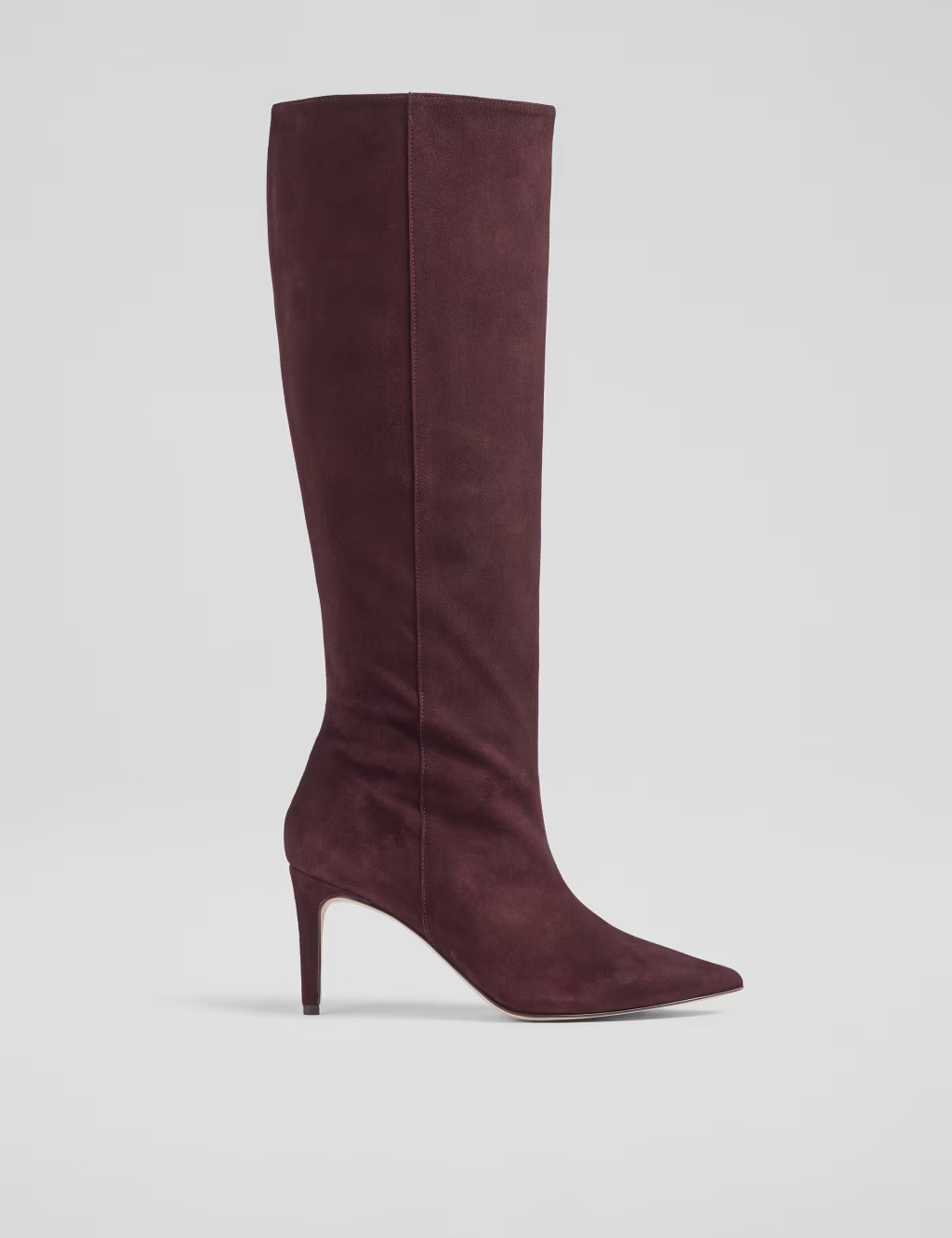 Suede Stiletto Heel Pointed Knee High Boots | Marks & Spencer (UK)