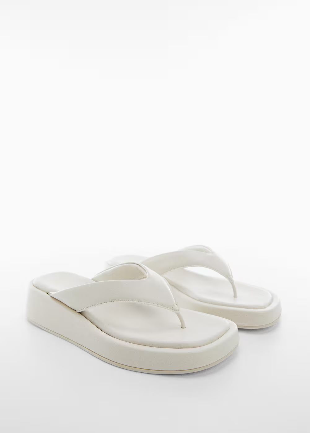 Platform strap sandals -  Women | Mango United Kingdom | MANGO (UK)