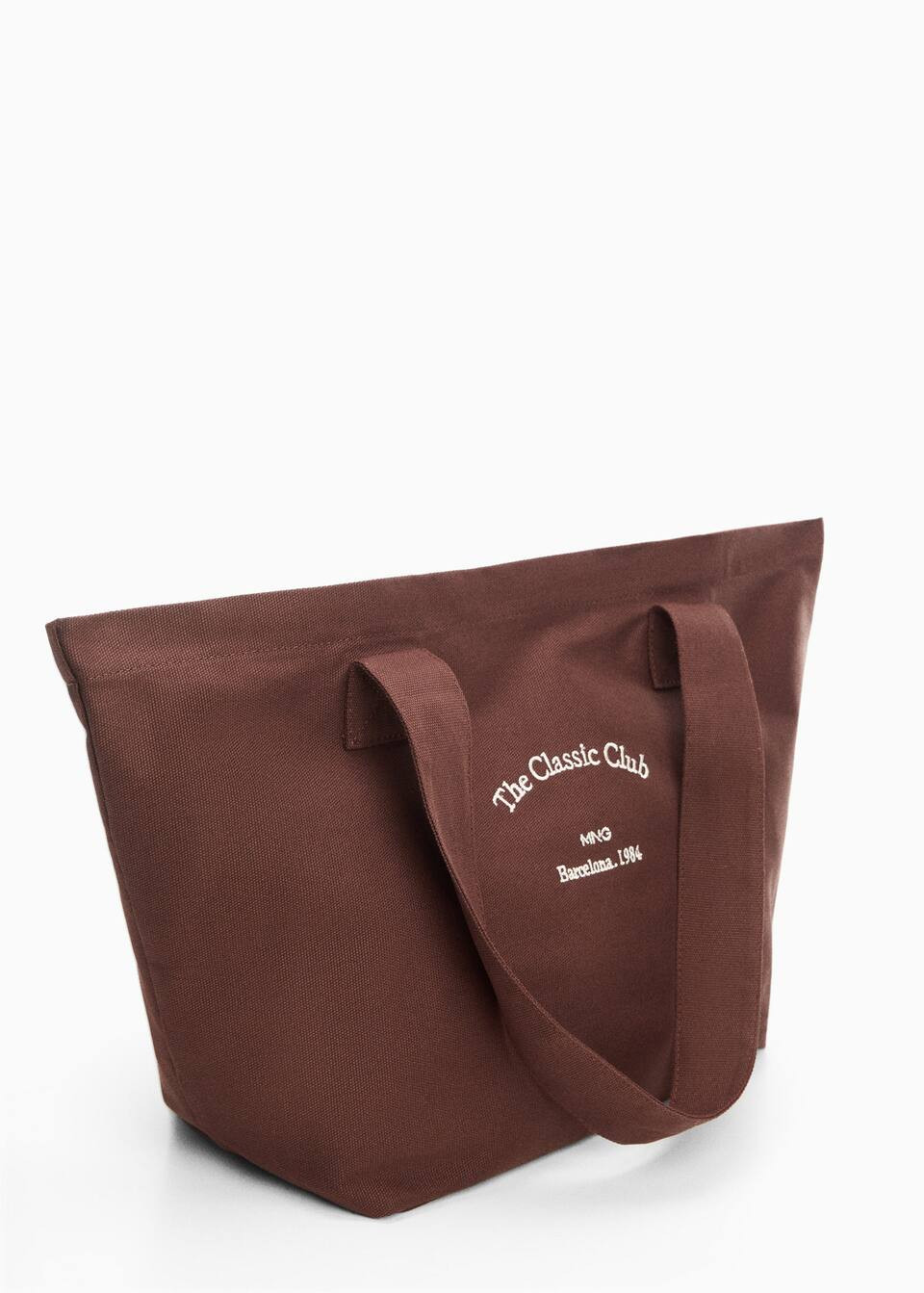 Shopper bag aus baumwolle -  Damen | Mango Deutschland | MANGO (DE)