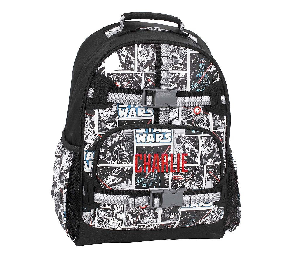 Mackenzie <i>Star Wars™</i> Comics Glow-in-the-Dark Backpacks | Pottery Barn Kids