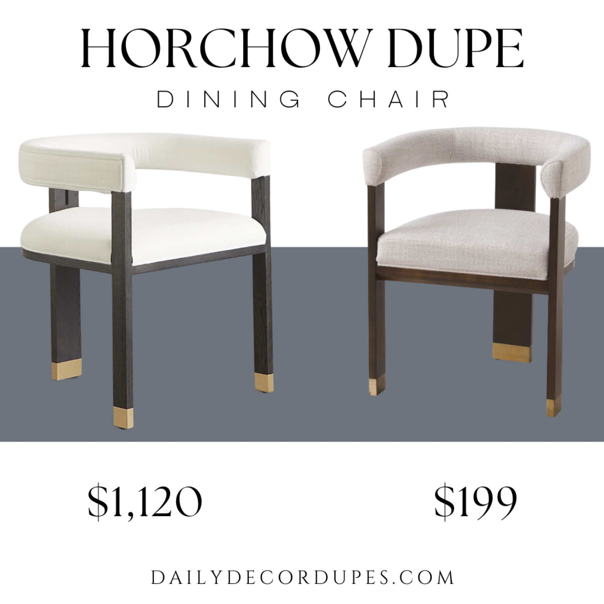 Horchow dining chair dupe. Modern dining chair.
Barrel back dining chair. Minimalist fabric. Mid-century modern style. 

Dupe dupes more affordable option find replica copy cat similar look for less budget friendly affordable cheap cheaper beautiful pretty. Clearance sale coupon code discount code promo code luxury lookalike look a like Inspo inspiration inspired by idea ideas Love dupes like these? I share multiple every day in my FB group “DAILY DECOR DUPES”

#LTKsalealert #LTKhome