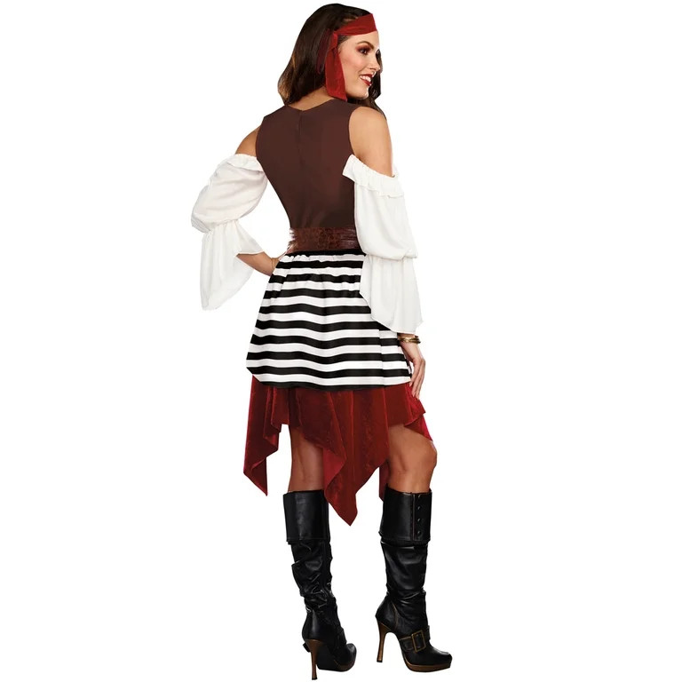High Seas Beauty Halloween Costume for Adults, Women's Size M (8/10), by Way to Celebrate | Walmart (US)