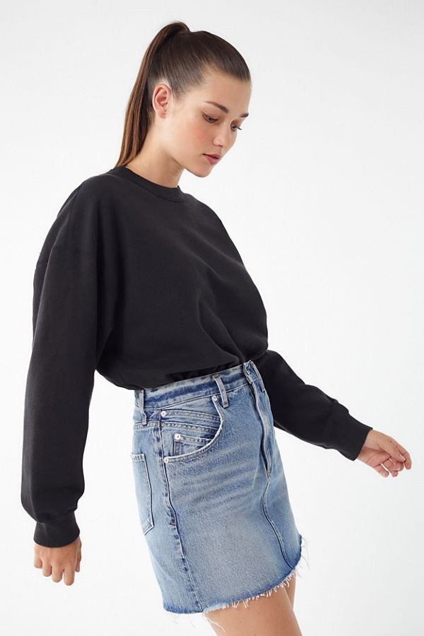 AGOLDE Palmer Denim Mini Skirt - Temptation | Urban Outfitters (US and RoW)