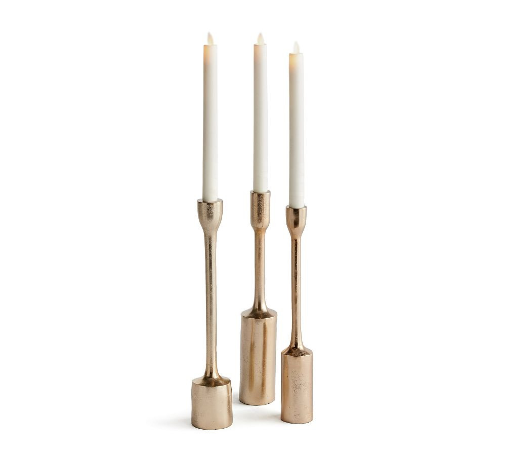 Barga Taper Candleholders | Pottery Barn (US)