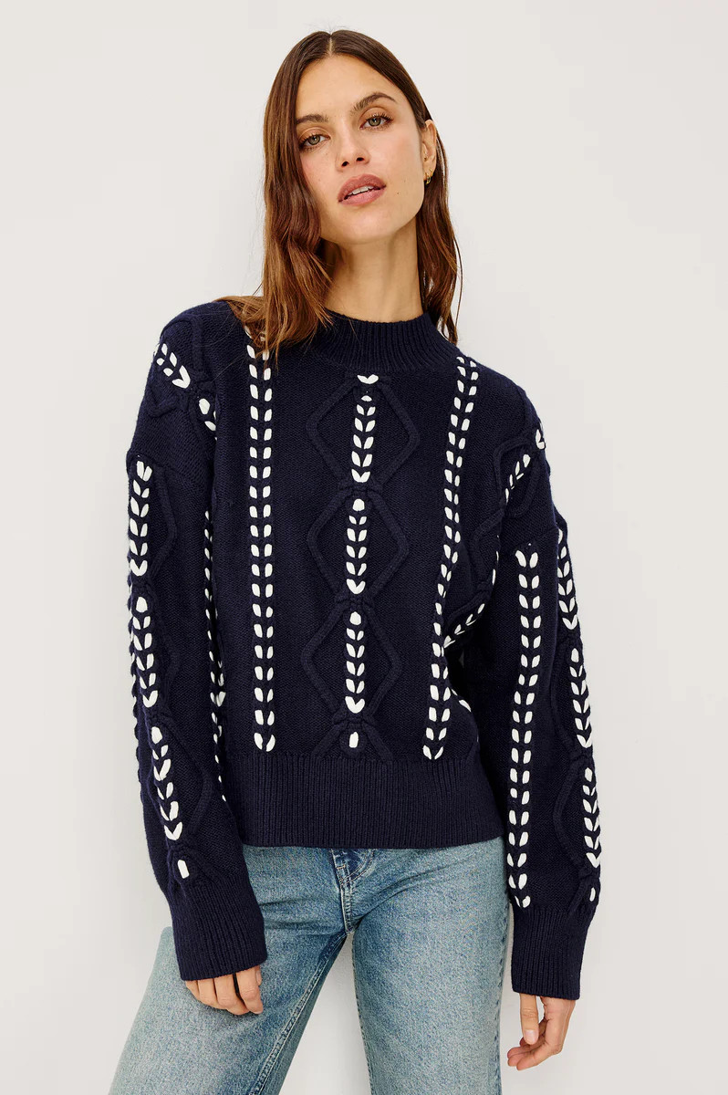 TORI SWEATER - MIDNIGHT | Rails