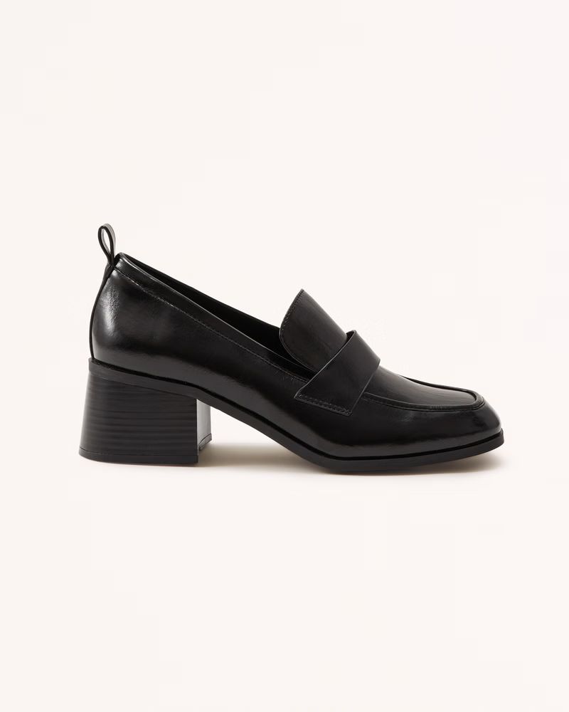 Women's Heeled Loafer | Women's Shoes | Abercrombie.com | Abercrombie & Fitch (US)