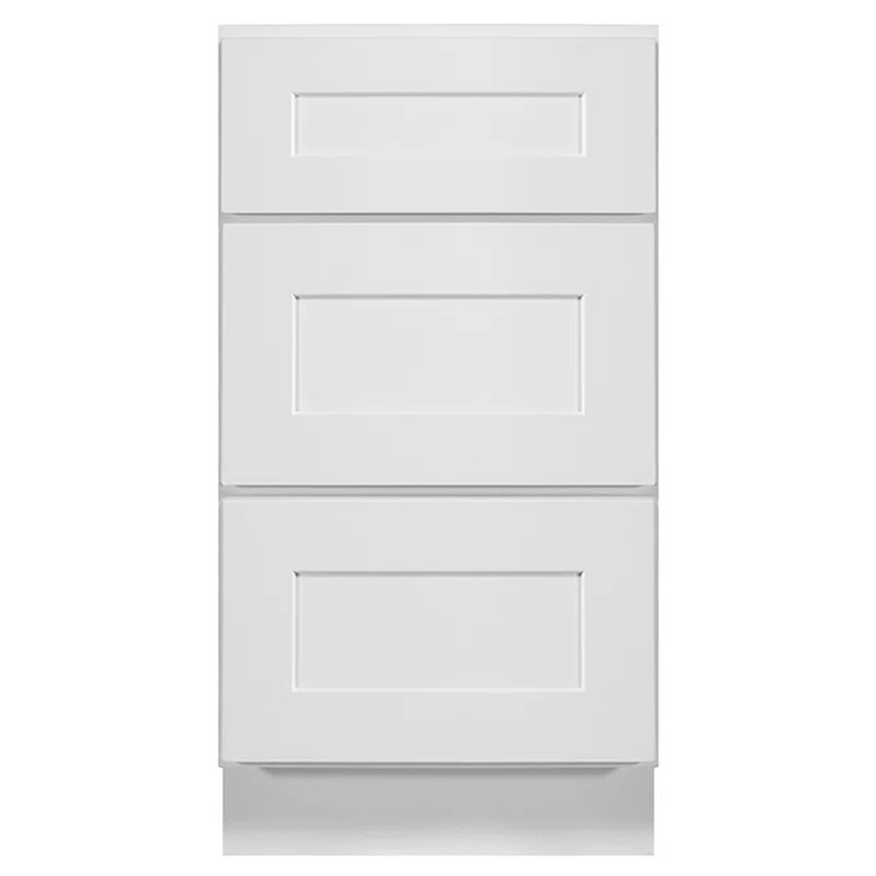 Brookings Fully Assembled Shaker Style Drawer Base Kitchen Cabinet 3DB18 18x34.5x24 | Wayfair North America