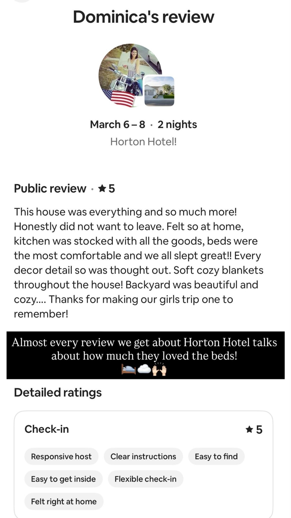 Almost every review we get about Horton Hotel talks about how much they loved the beds! 
🛌☁️🙌🏻