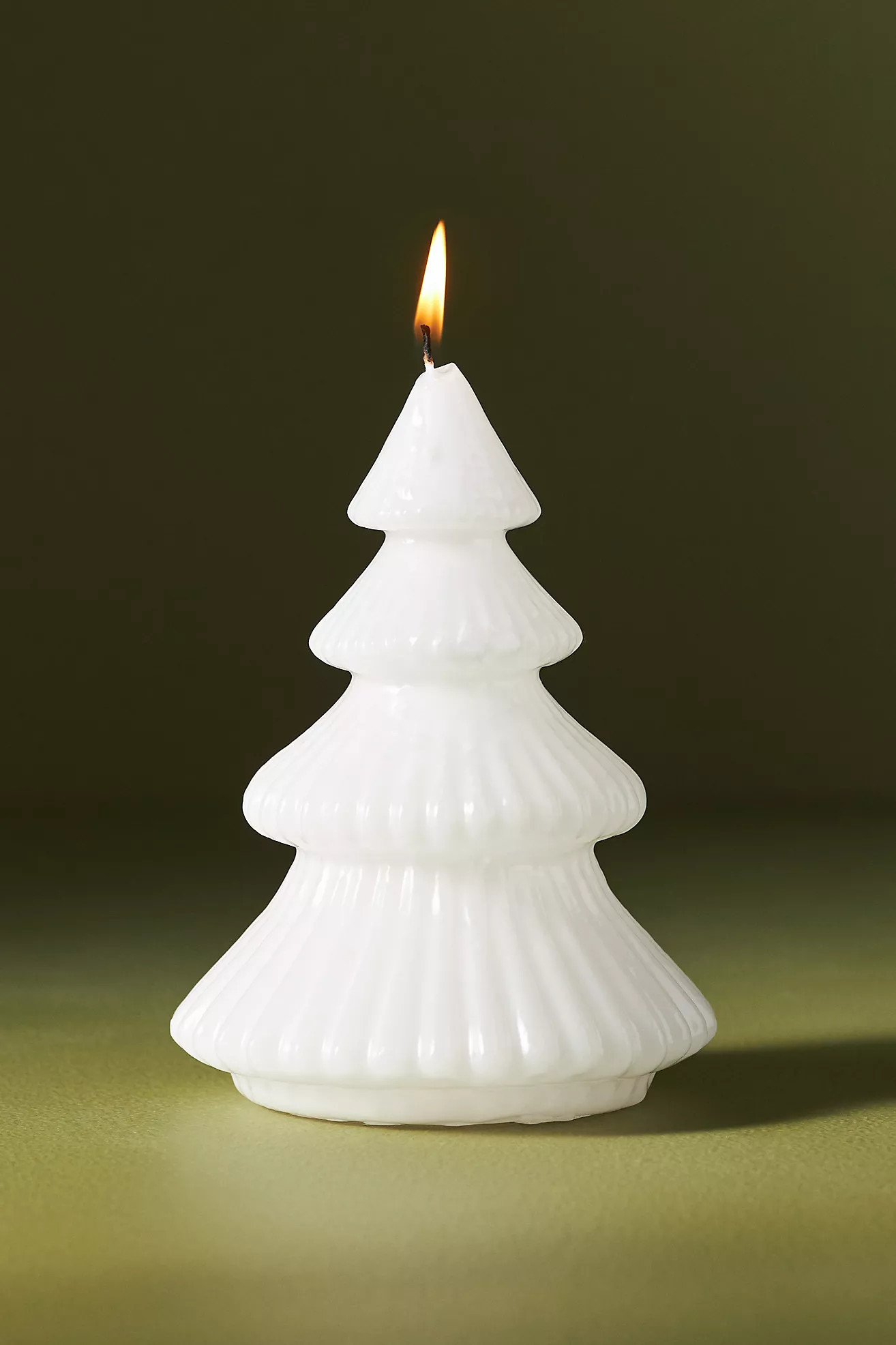 High Gloss Wax Tree Candle | Anthropologie (US)