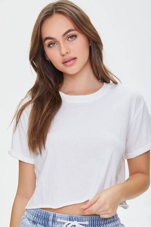 Cropped Crew Tee | Forever 21 (US)