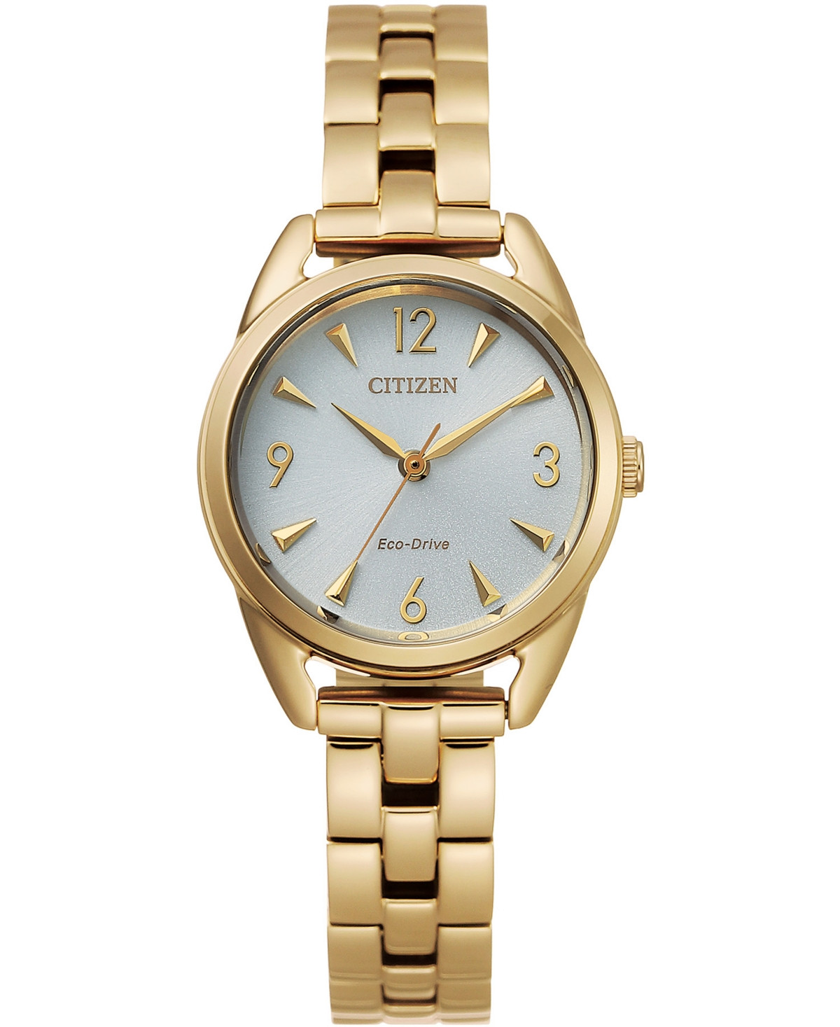Drive From Citizen Eco-Drive Women's Gold-Tone Stainless Steel Bracelet Watch 27mm - Gold | Macy's