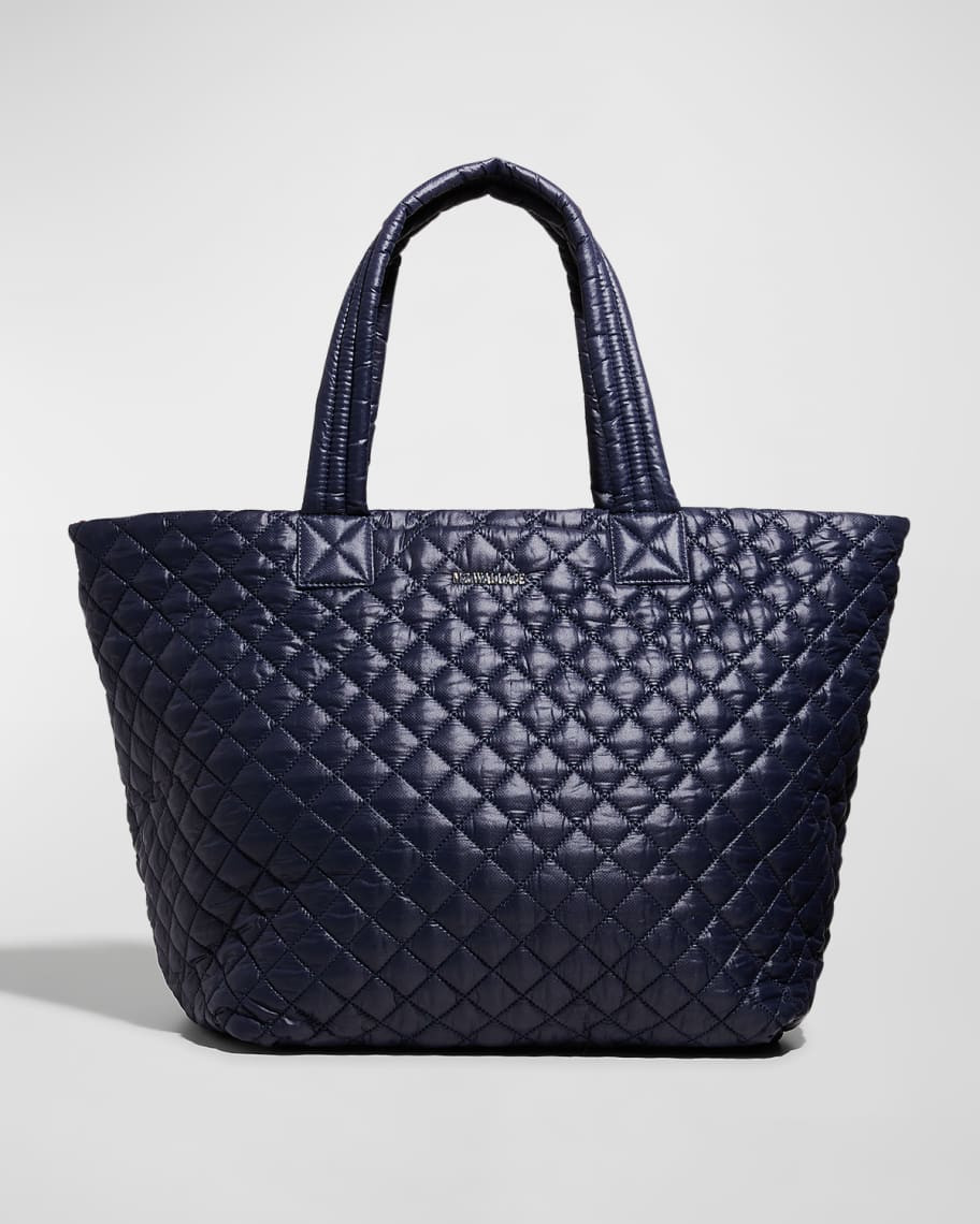 MZ WALLACE Metro Deluxe Large Quilted Nylon Tote Bag | Neiman Marcus