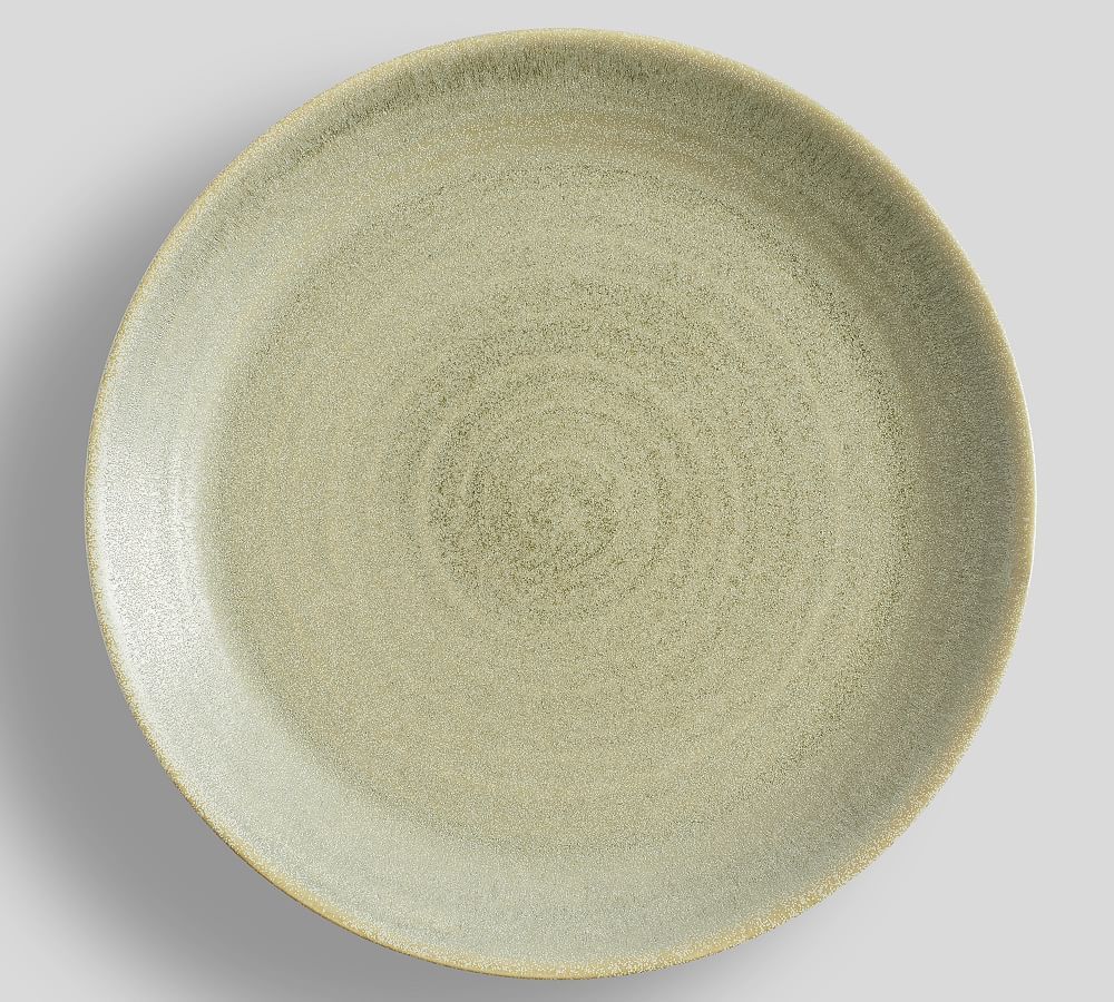 Larkin Reactive Glaze Stoneware Dinner Plates | Pottery Barn (US)