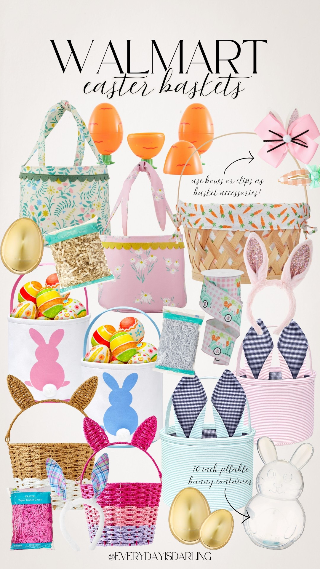 Walmart Easter Baskets + Inspo 🐰🥕✨

Easter 2025  Easter baskets  Walmart finds  Holiday finds  everydayisdarling

#LTKSeasonal #LTKFamily #LTKFindsUnder50