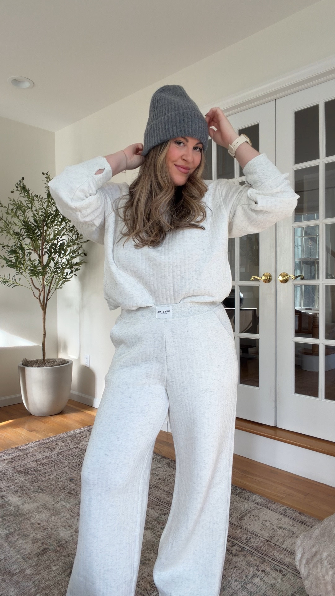 Cozy ribbed matching set from Aerie! M in both. 

leggings outfit, new at aerie, travel day outfit airport outfit, winter outfit, casual winter outfit

#LTKootd #LTKSeasonal #LTKTravel