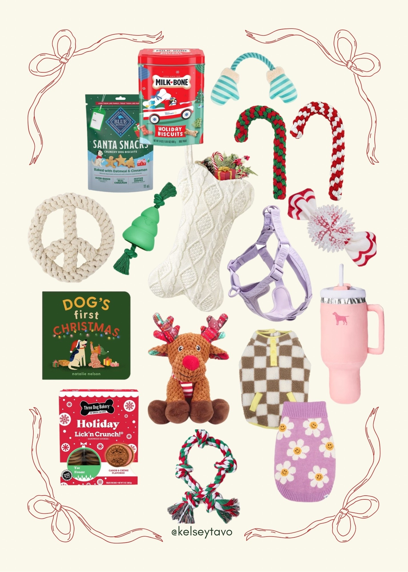 Puppy Christmas gifts 
Christmas for dogs 

#LTKPets #LTKGiftGuide #LTKHoliday