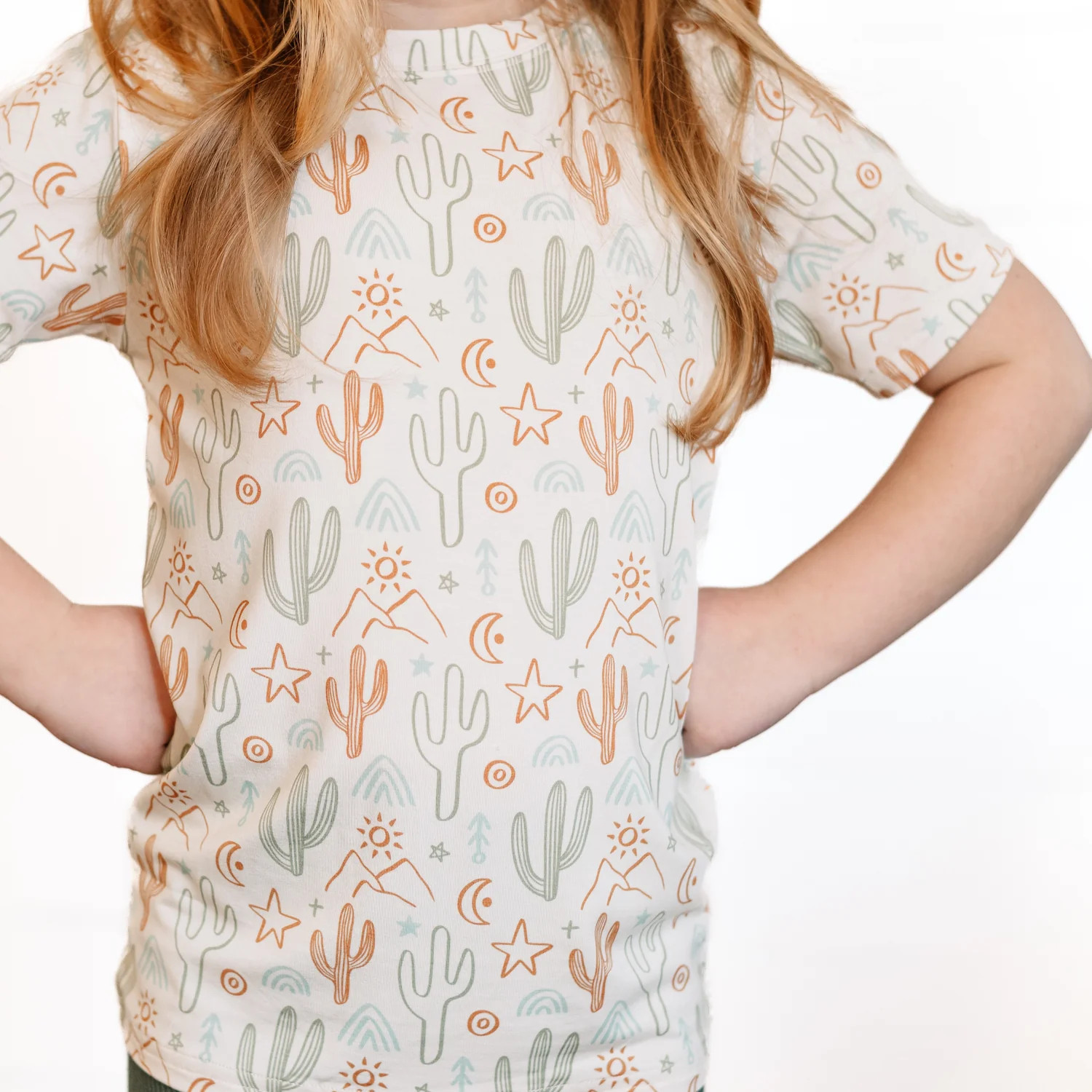 BASIC TEE- Cactus | millie + roo