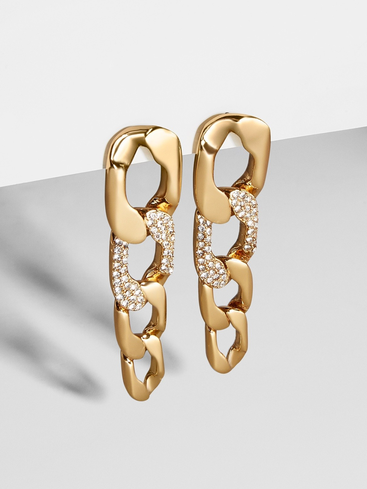 Michel Curb Chain Drop Earrings | BaubleBar (US)
