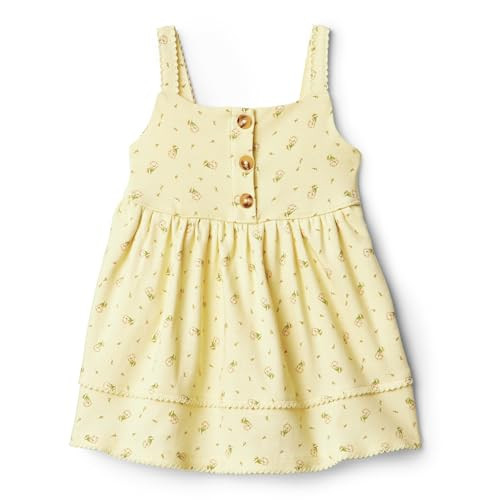 Amazon Essentials x Sofia Grainge Toddlers and Baby Girls' Cotton Casual Fit and Flare Dress | Amazon (US)