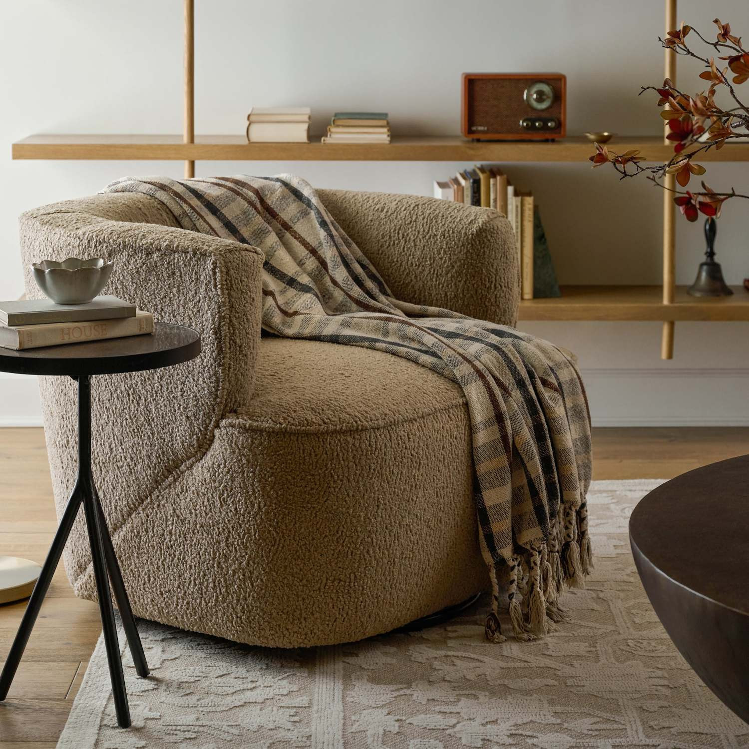 Malton Plaid Throw | Magnolia