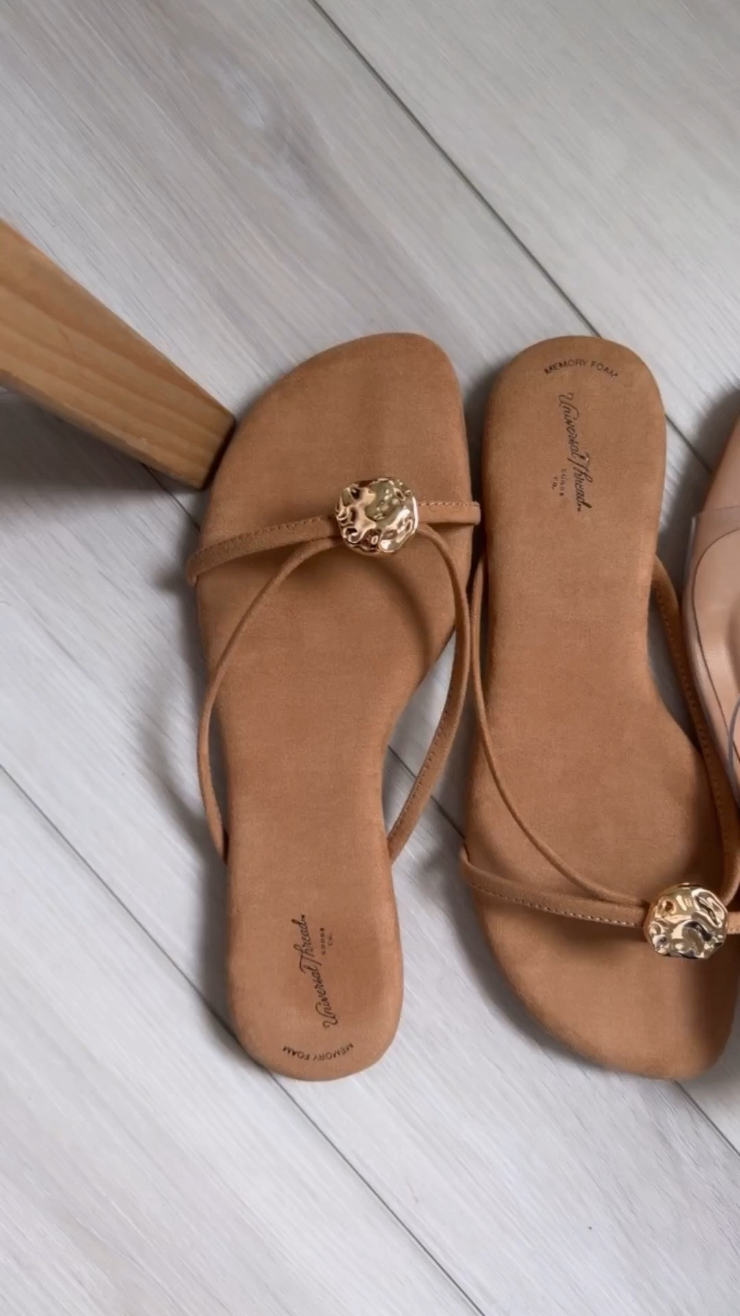 I tend to always size up 1/2 a size in heels and I did with these!

#LTKSaleAlert #LTKootd #LTKmomlife